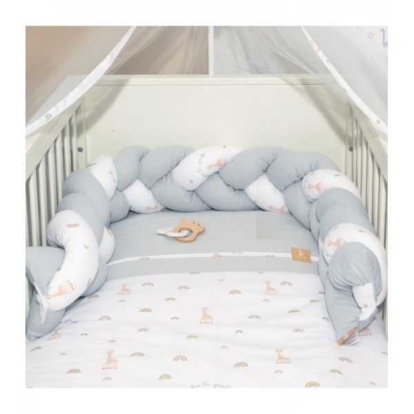 Oliver Baby Πλεξούδα 3πλης πλέξης 20x190 εκ. σχέδιο 503 Sophie La Girafe grey (46-6713/501) Oliver Baby Πλεξούδα 3πλης πλέξης 20x190 εκ. σχέδιο 503 Sophie La Girafe grey (46-6713/501)