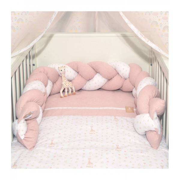 Oliver Baby Πλεξούδα 3πλης πλέξης 20x190 εκ. σχέδιο 503 Sophie La Girafe pink (46-6713/502) Oliver Baby Πλεξούδα 3πλης πλέξης 20x190 εκ. σχέδιο 503 Sophie La Girafe pink (46-6713/502)