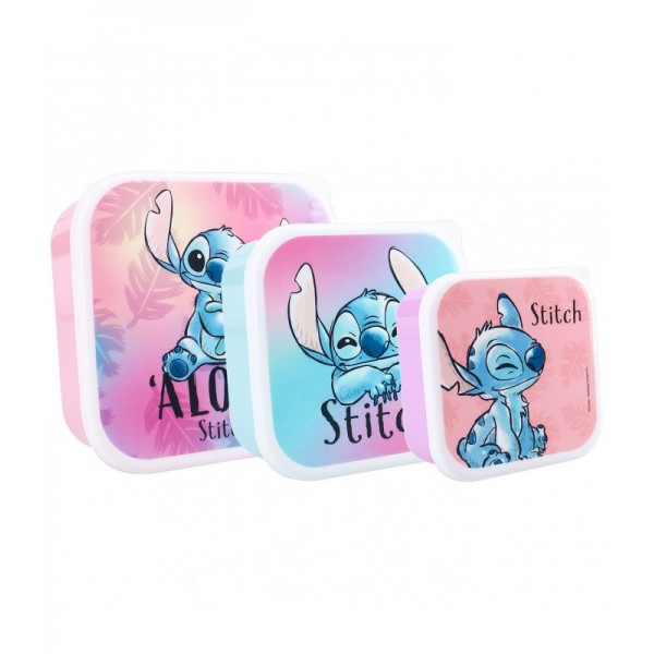 Fresh Bites Σετ φαγητοδοχείων (3 σε 1) Stitch (50-00425) Fresh Bites Σετ φαγητοδοχείων (3 σε 1) Stitch (50-00425)