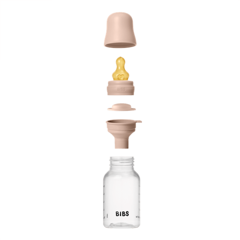 Bibs Πλαστικό μπιμπερό 150ml Στρογγυλή Θηλή Αργής Ροής Latex Blush (5016244) Bibs Πλαστικό μπιμπερό 150ml Στρογγυλή Θηλή Αργής Ροής Latex Blush (5016244)