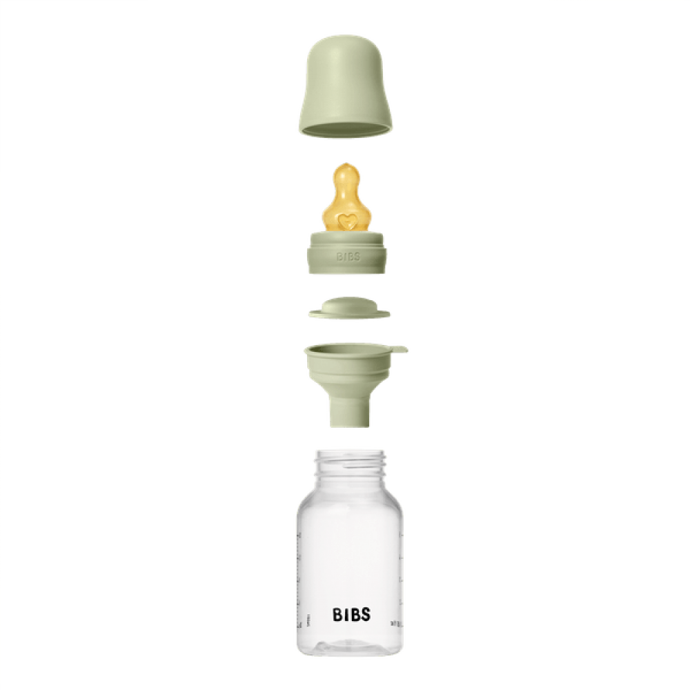 Bibs Πλαστικό μπιμπερό 150ml Στρογγυλή Θηλή Αργής Ροής Latex Sage (5016250) Bibs Πλαστικό μπιμπερό 150ml Στρογγυλή Θηλή Αργής Ροής Latex Sage (5016250)