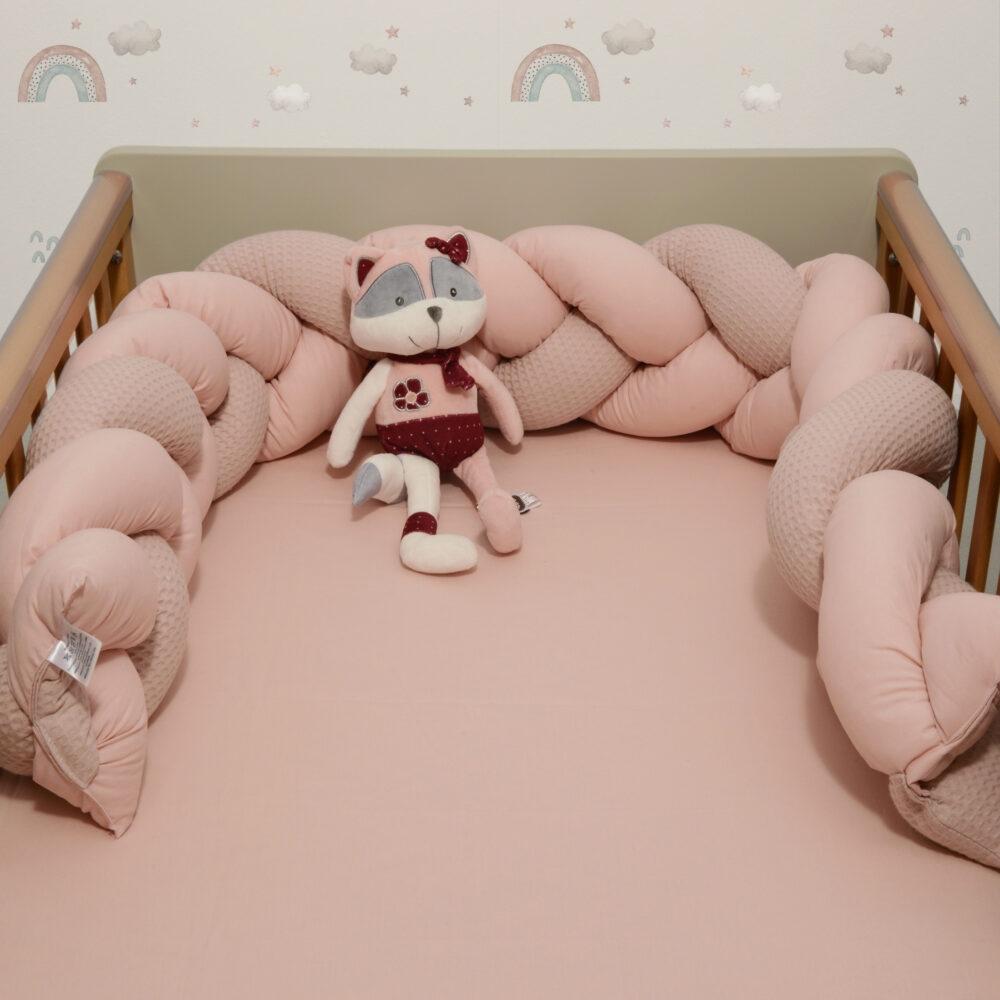 Baby Oliver Πλεξούδα Τριπλή 20×200 Design 452 Πικέ Σάπιο Μήλο (46-6713/452)