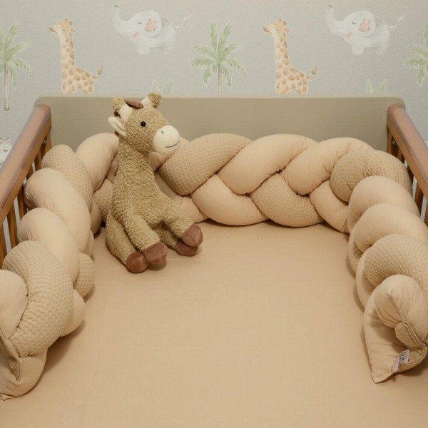 Baby Oliver Πλεξούδα Τριπλή 20×200 Design 454 Πικέ Μπεζ (46-6713/454)