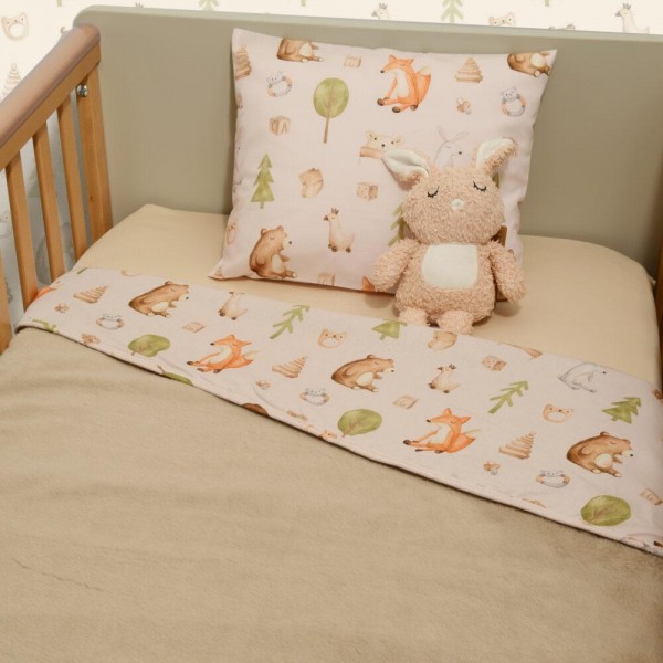 Oliver Baby Minky ΝEW Κουβέρτα Κούνιας Διπλής Όψης 100×150 Des.428 ( 46-6734/428)