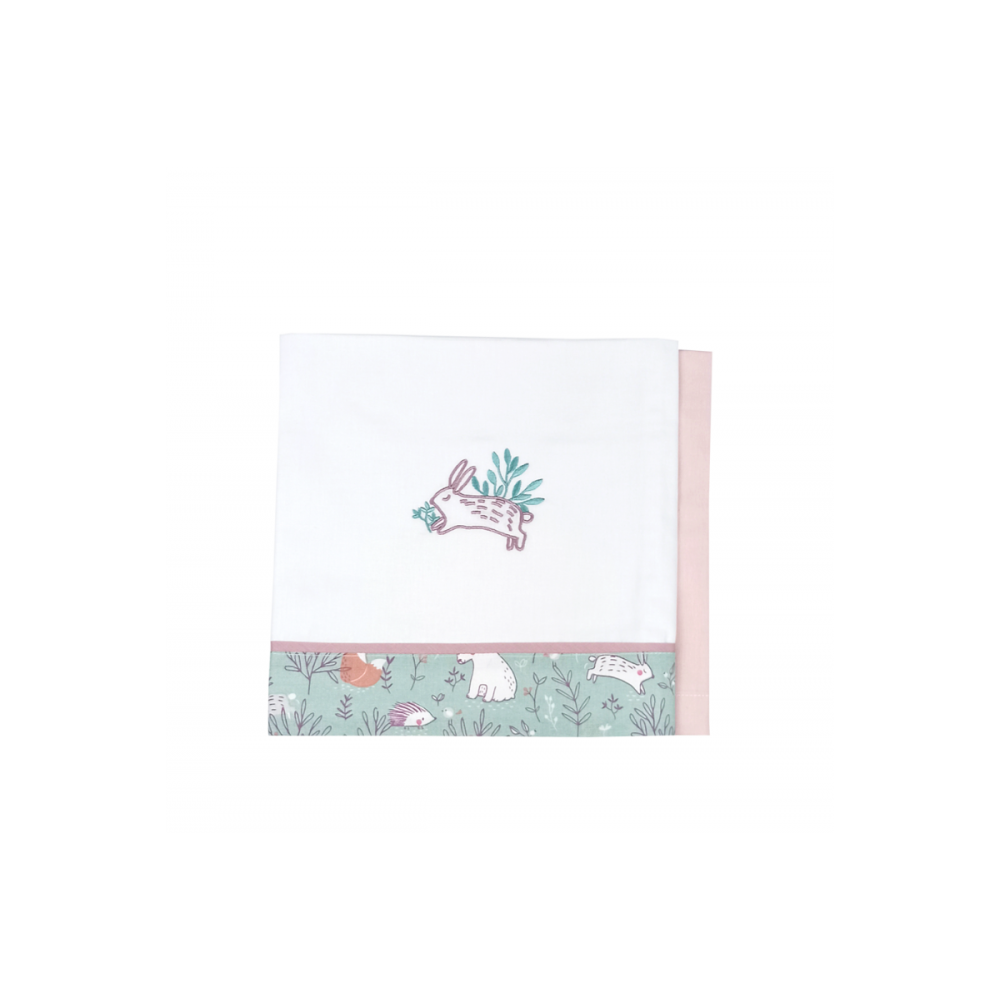 Babystar Σετ Σεντόνια λίκνου 2 τμχ Spring (5530)