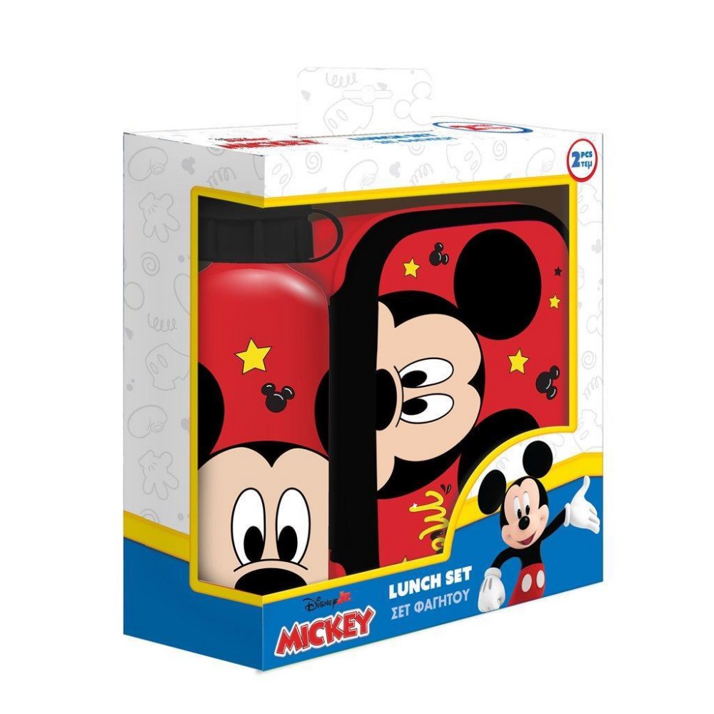 Must Σετ Φαγητού Mickey περιέχει 1 φαγητοδοχείο και 1 παγούρι αλουμινίου (000564930) Must Σετ Φαγητού Mickey περιέχει 1 φαγητοδοχείο και 1 παγούρι αλουμινίου (000564930)