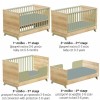 Βρεφική Κούνια Casa baby Rio μετατρεπόμενη σε βρεφικό κρεββάτι (590368)