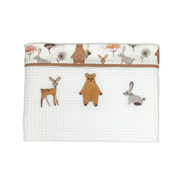Babystar Κουβερτάκι πικέ 100cm x 150cm Forest Friends (6289) Babystar Κουβερτάκι πικέ 100cm x 150cm Forest Friends (6289)
