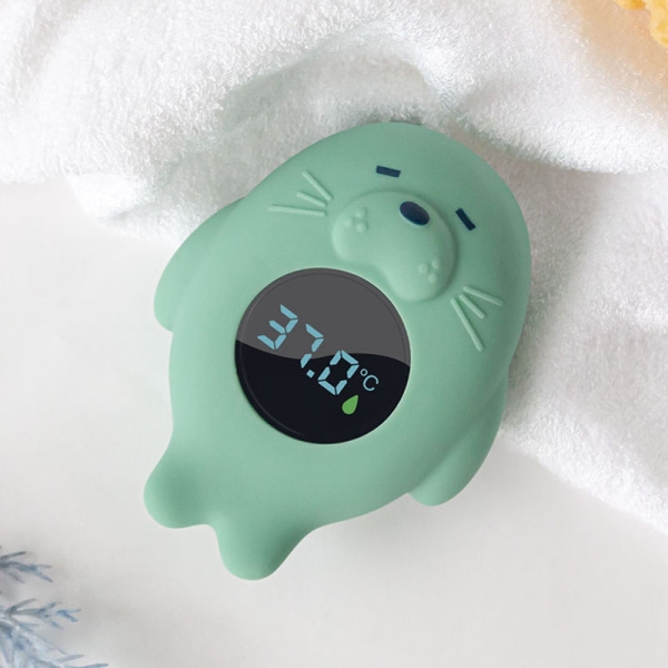 Kiokids Ηλεκτρονικό Θερμόμετρο Μπάνιου Φώκια Μέντα (6292)