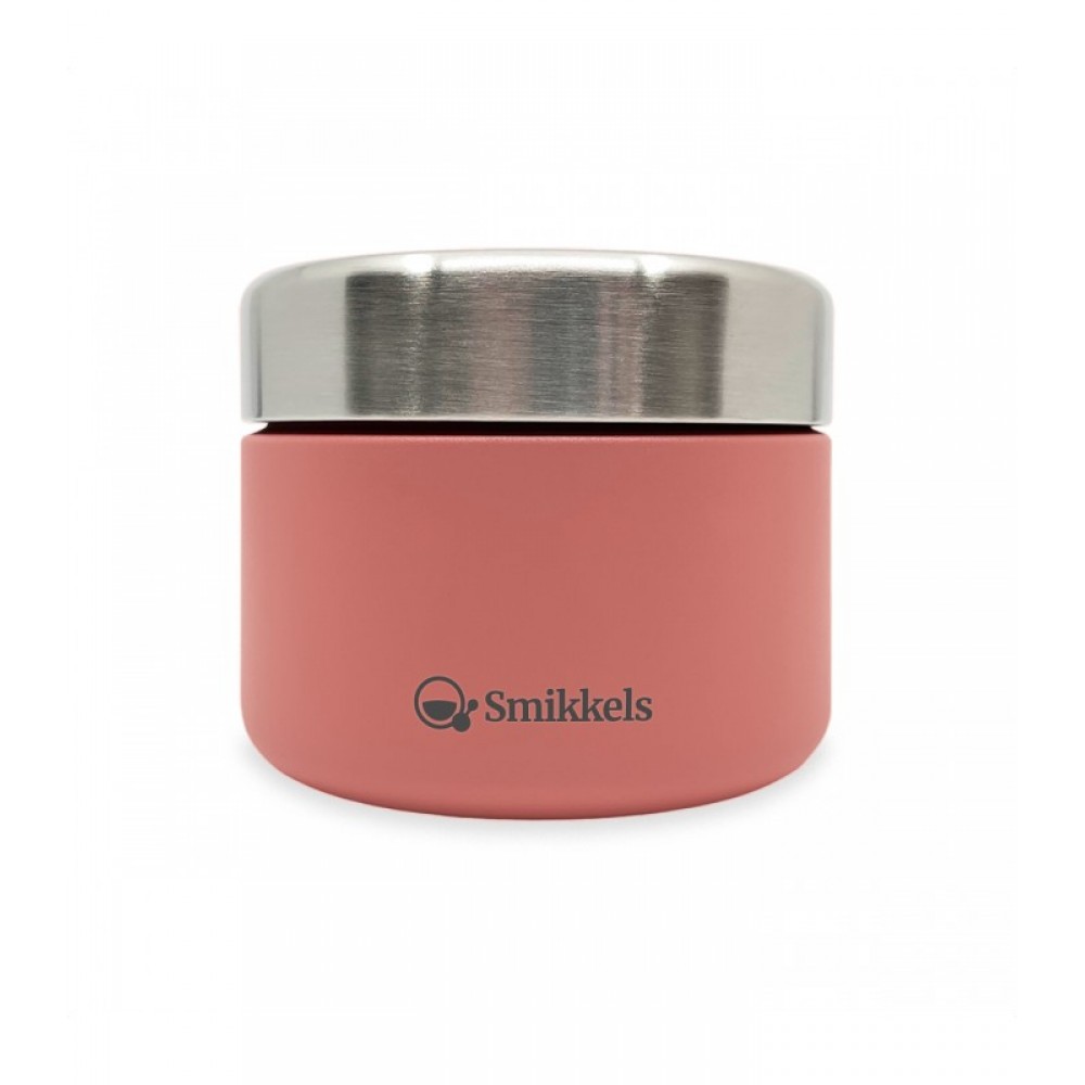 Smikkels Φαγητοδοχείο από ανοξείδωτο ατσάλι 420ml Ροζ (63-10027) Smikkels Φαγητοδοχείο από ανοξείδωτο ατσάλι 420ml Ροζ (63-10027)