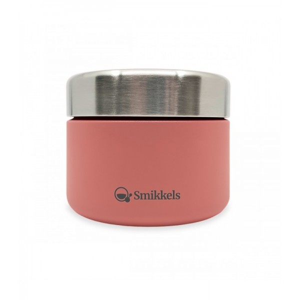 Smikkels Φαγητοδοχείο από ανοξείδωτο ατσάλι 420ml Ροζ (63-10027) Smikkels Φαγητοδοχείο από ανοξείδωτο ατσάλι 420ml Ροζ (63-10027)