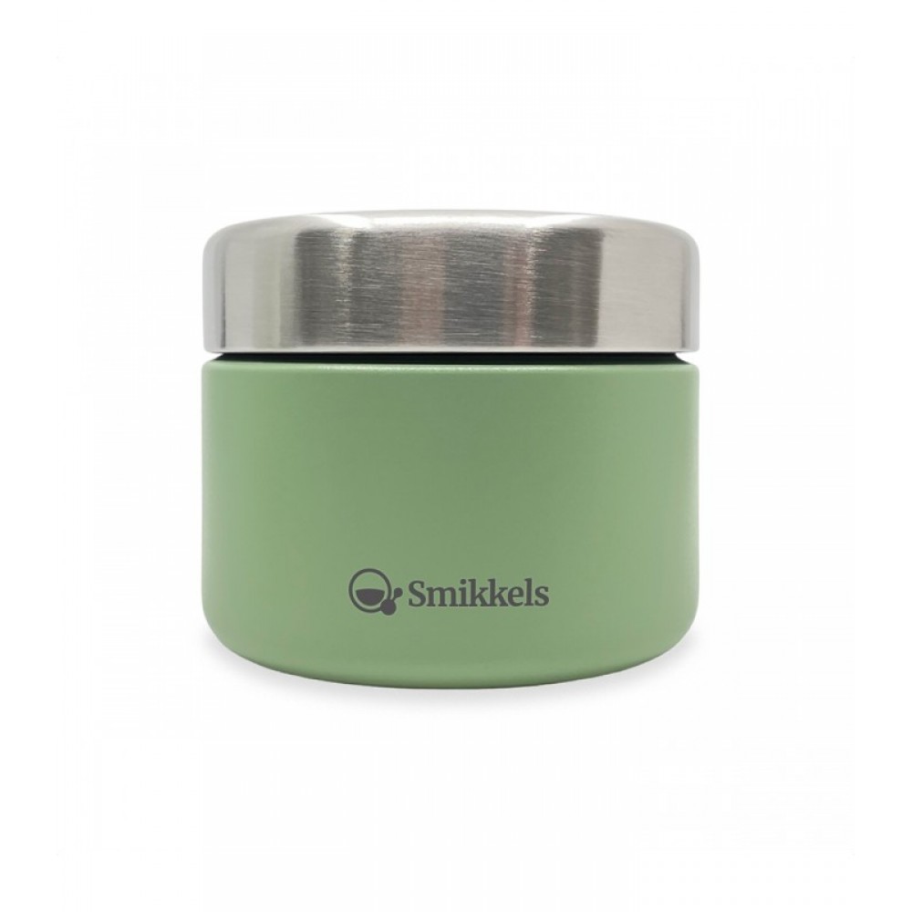 Smikkels Φαγητοδοχείο από ανοξείδωτο ατσάλι 420ml Πράσινο (63-10028) Smikkels Φαγητοδοχείο από ανοξείδωτο ατσάλι 420ml Πράσινο (63-10028)
