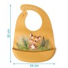 Kiokids Σαλιάρα Σιλικόνης Lion (6344)
