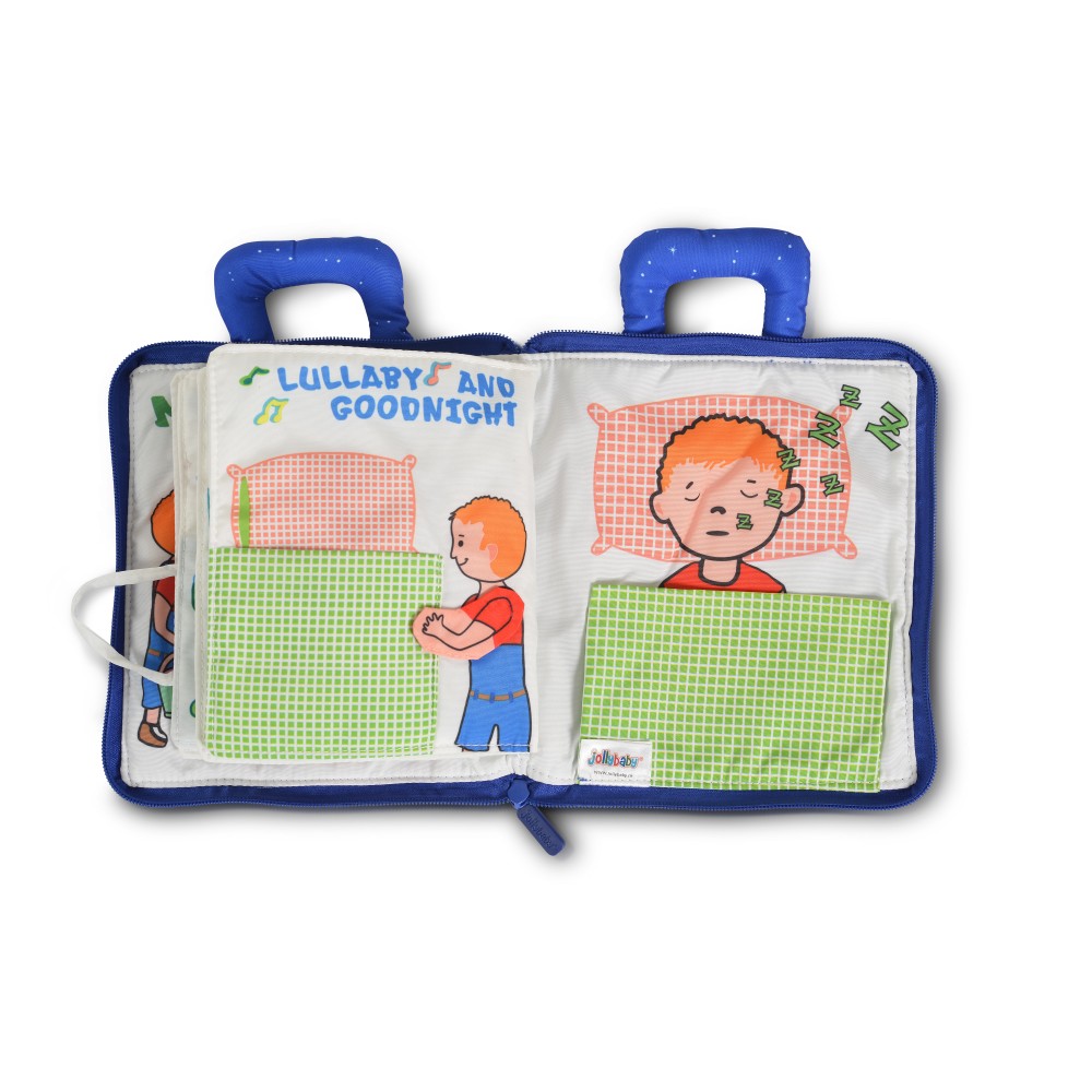 Μαλακό Βιβλιαράκι Lullaby Montessori quiet book 8347-2 (6925783804321)