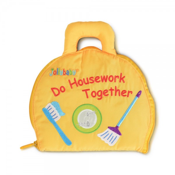 Μαλακό Βιβλιαράκι Do housework Montessori quiet book 2103159 (6925783808589)