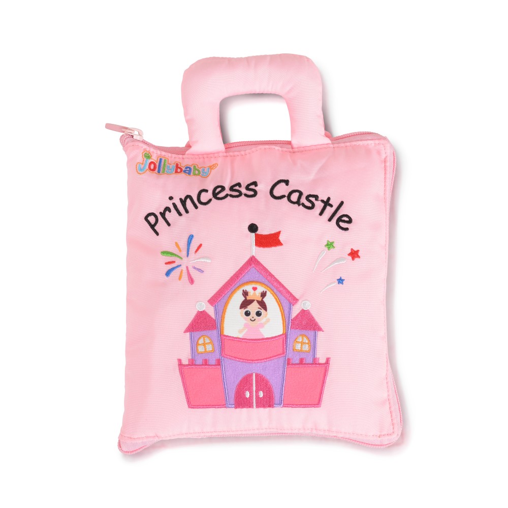 Μαλακό Βιβλιαράκι Princess Castle Montessori quiet book 10047 (6925783808930)