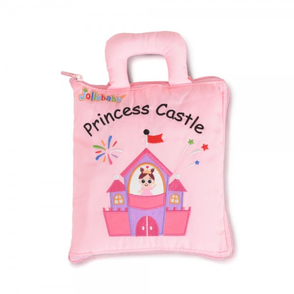 Μαλακό Βιβλιαράκι Princess Castle Montessori quiet book 10047 (6925783808930)