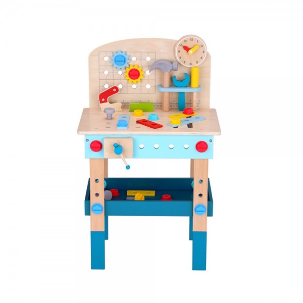 Tooky Toys Ξύλινος Παιδικός Πάγκος με εργαλεία TK399 (6972633374756) Tooky Toys Ξύλινος Παιδικός Πάγκος με εργαλεία TK399 (6972633374756)