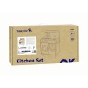 Tooky Toys Ξύλινη Κουζίνα Wooden kitchen set -TJ548 (6972633378181) Tooky Toys Ξύλινη Κουζίνα Wooden kitchen set -TJ548 (6972633378181)