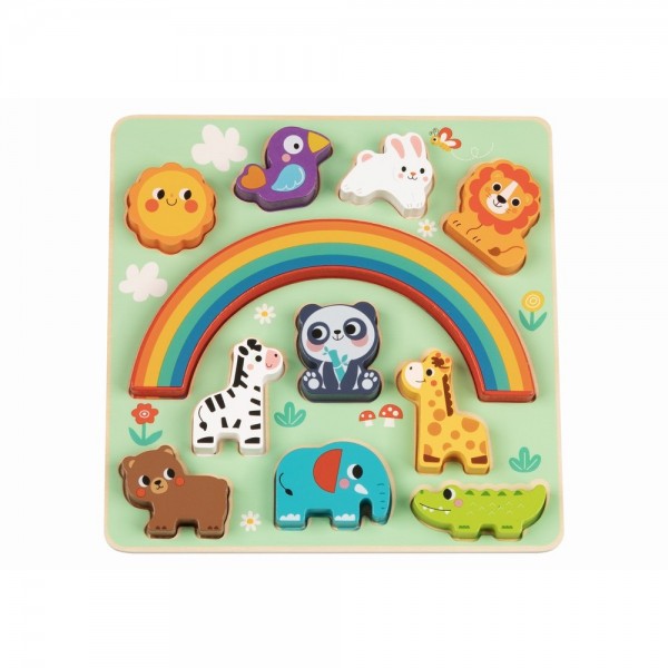Hi Pando Ξύλινο Παζλ 2 Σε 1 Balance Animals HP095 (6976831552954) Hi Pando Ξύλινο Παζλ 2 Σε 1 Balance Animals HP095 (6976831552954)