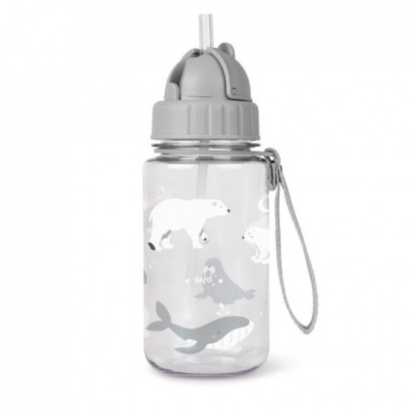 Saro Παγούρι Polar Bear Grey 400ml (74007) Saro Παγούρι Polar Bear Grey 400ml (74007)