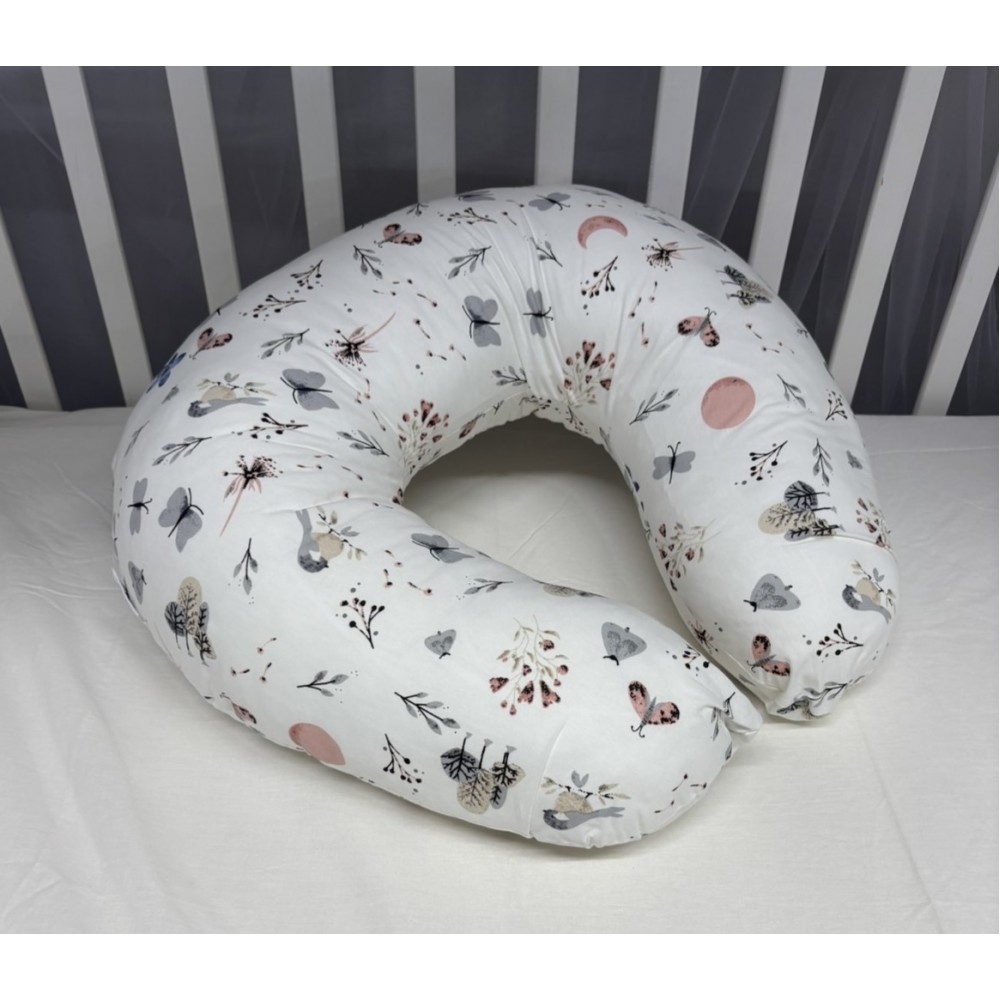  Abo Μαξιλάρι θηλασμού Flowers & butterflies (8074-805)