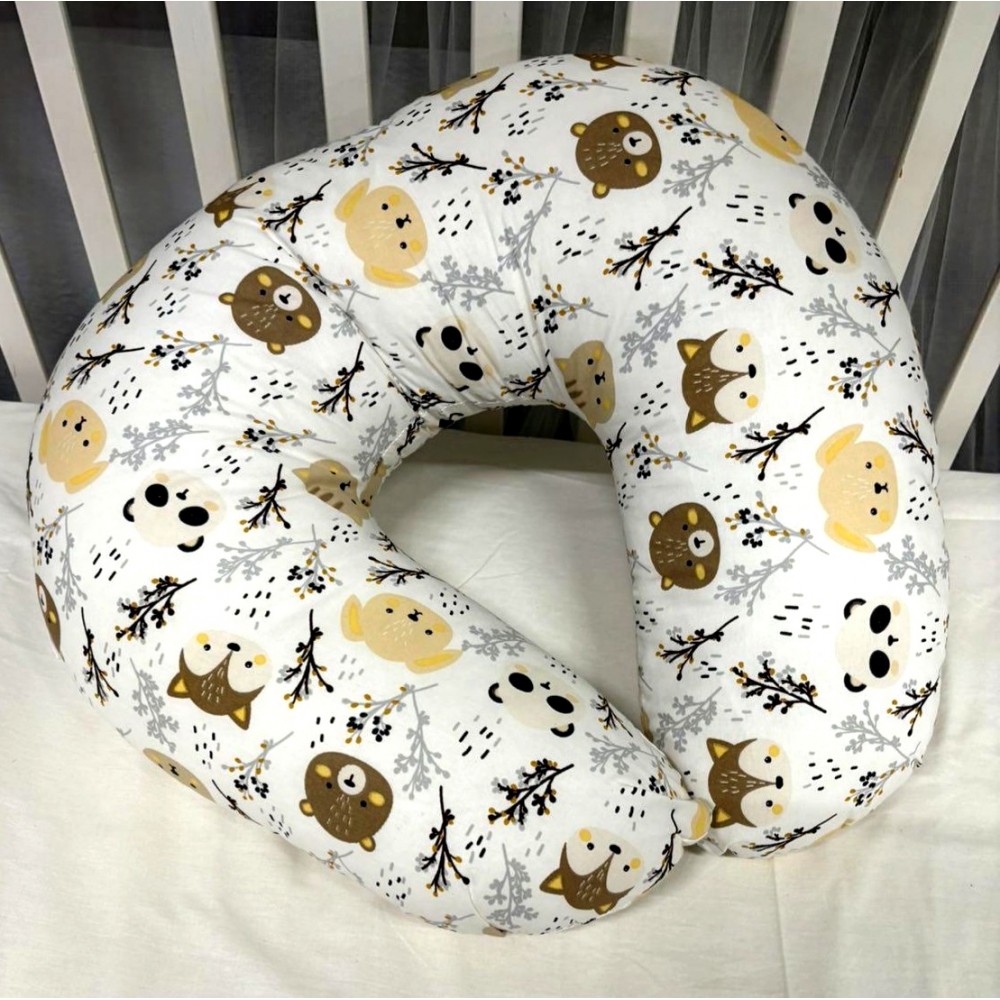  Abo Μαξιλάρι θηλασμού Forest White (8074-807)