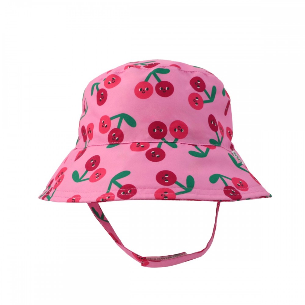 Zoocchini Αντηλιακό Bucket Καπέλο 12-24 μηνών Cherry (ZOO15110)