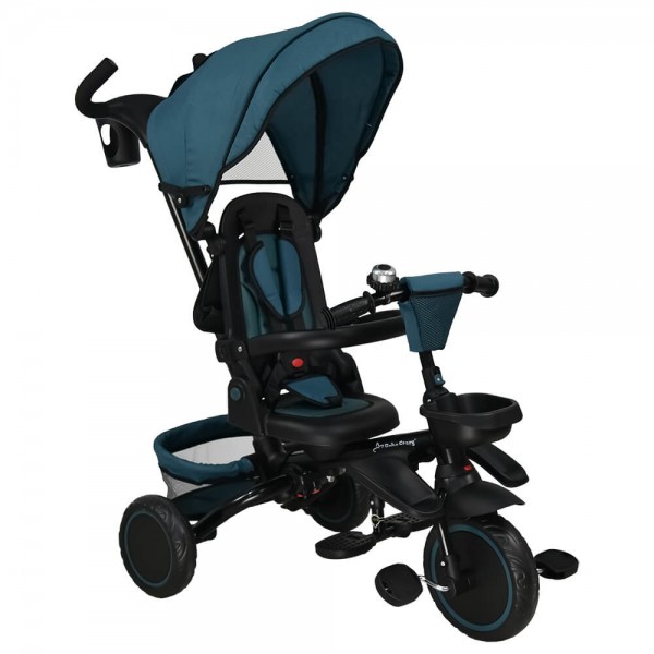 Bebe Stars Παιδικό Τρίκυκλο Ποδήλατο Μετατρεπόμενο Racer 3 σε 1 Pine (820-184)