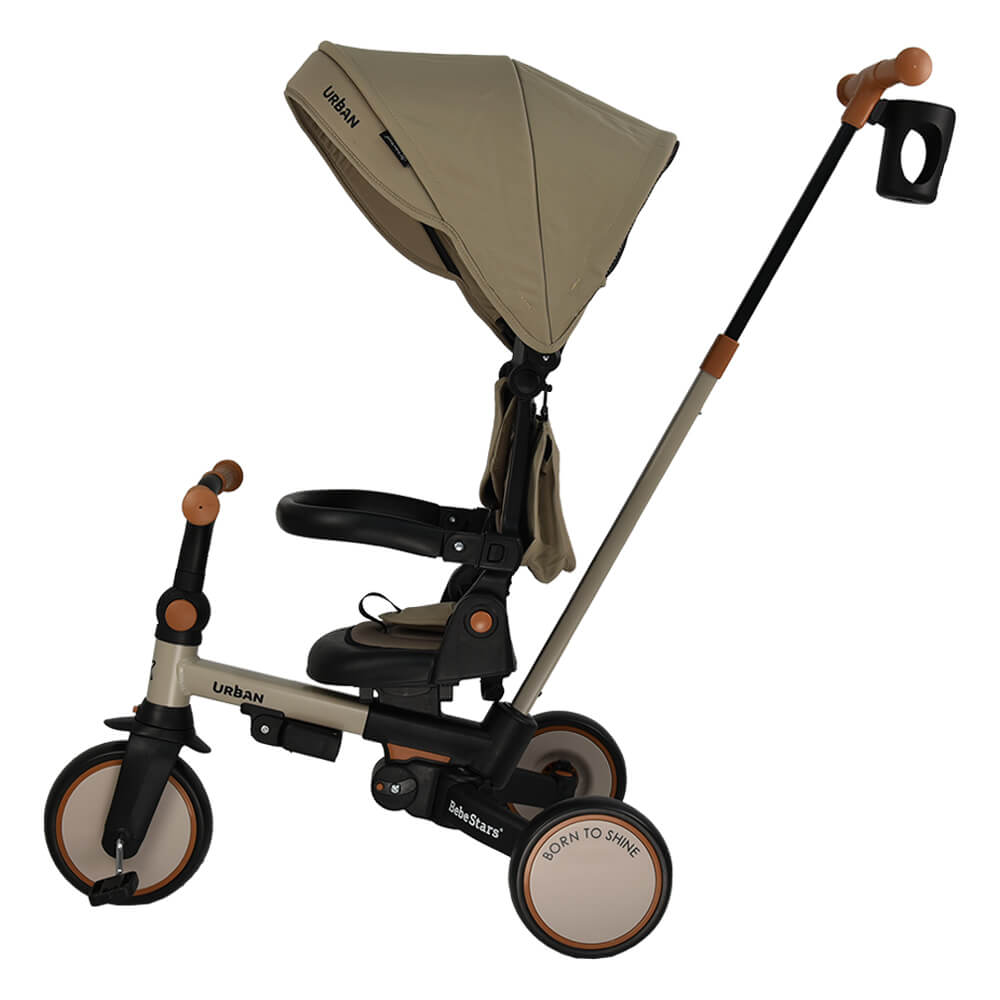Bebestars Tricycle urban 7in1 Beige (822-182) Bebestars Tricycle urban 7in1 Beige (822-182)