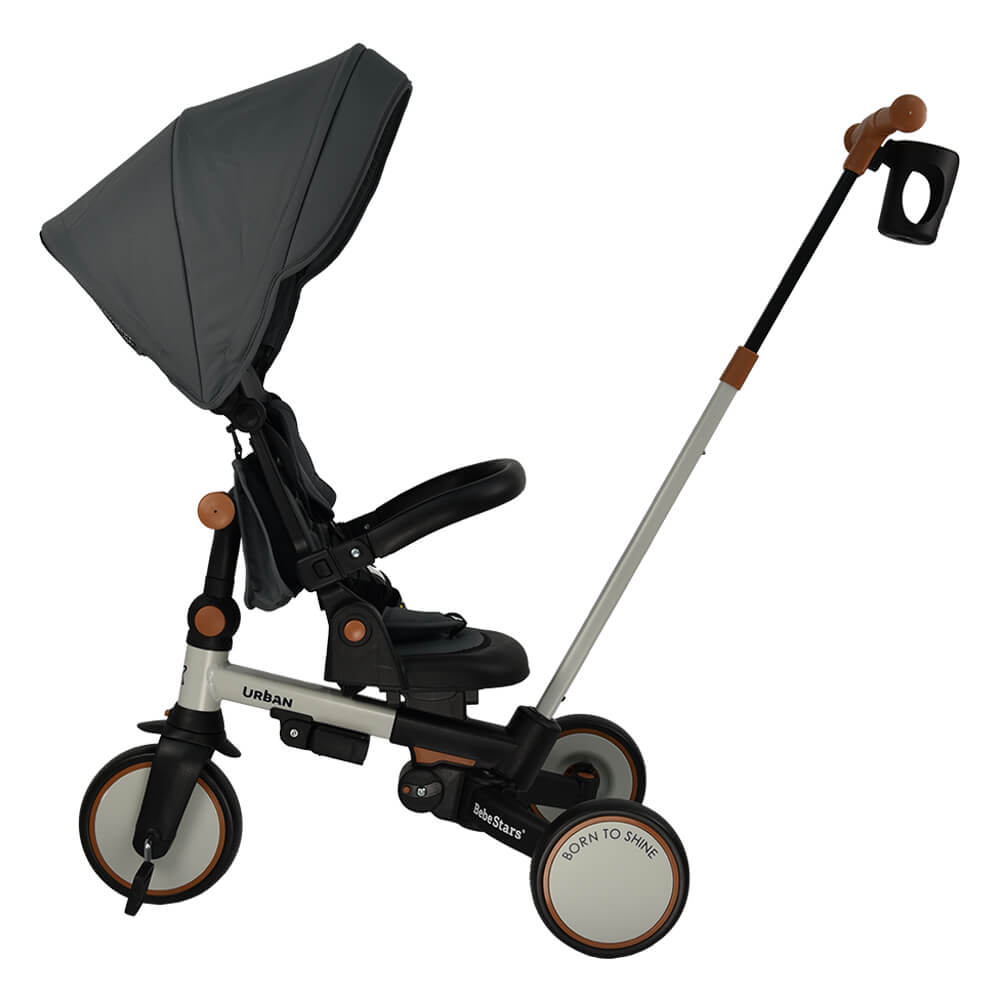 Bebestars Ποδηλατάκι τρίκυκλο Urban Smoked 7in1 (822-186) Bebestars Ποδηλατάκι τρίκυκλο Urban Smoked 7in1 (822-186)