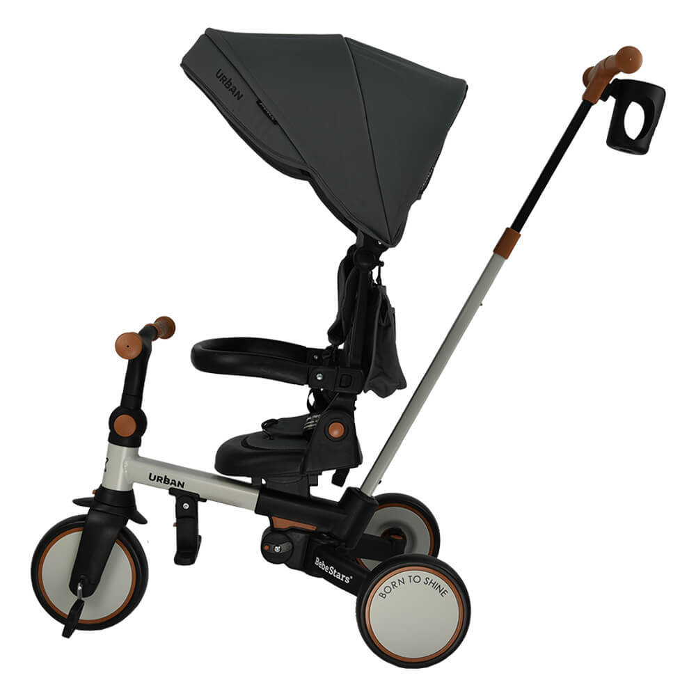 Bebestars Ποδηλατάκι τρίκυκλο Urban Smoked 7in1 (822-186) Bebestars Ποδηλατάκι τρίκυκλο Urban Smoked 7in1 (822-186)