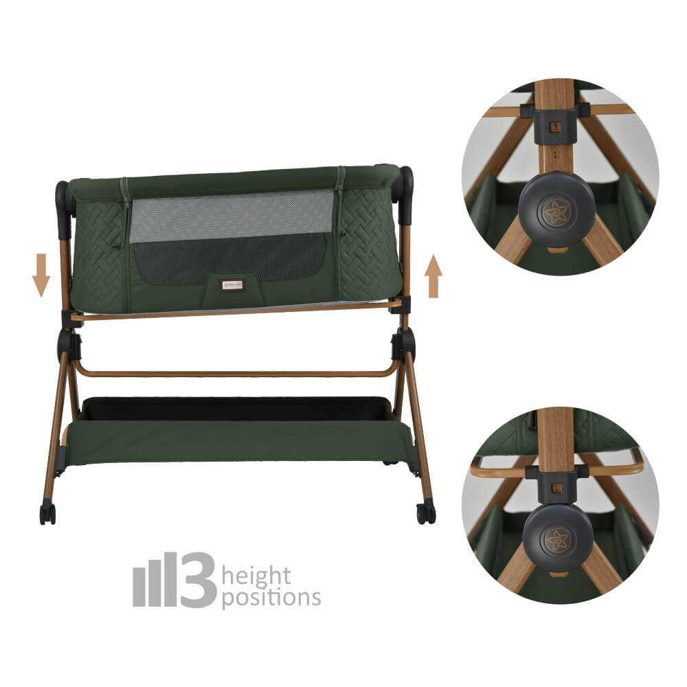 Bebestars Λίκνο Serenity 2 in 1 Forest Green (846-176) Bebestars Λίκνο Serenity 2 in 1 Forest Green (846-176)