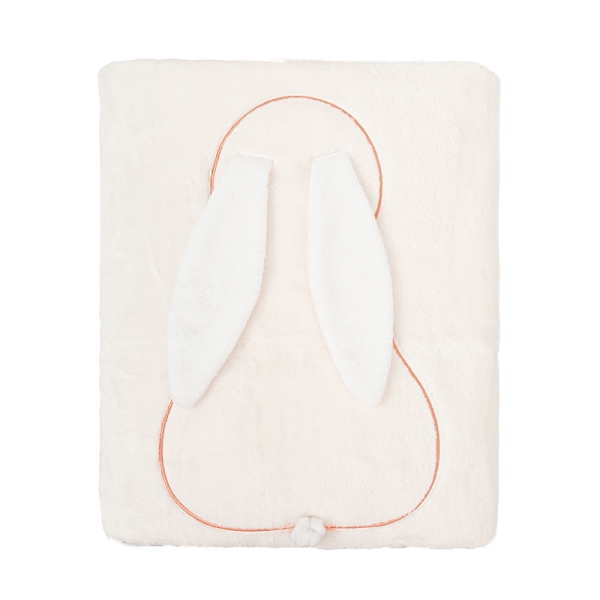 Bimbidreams Κουβέρτα Κούνιας Bunny Microline Pink 110x140εκ (85900004)