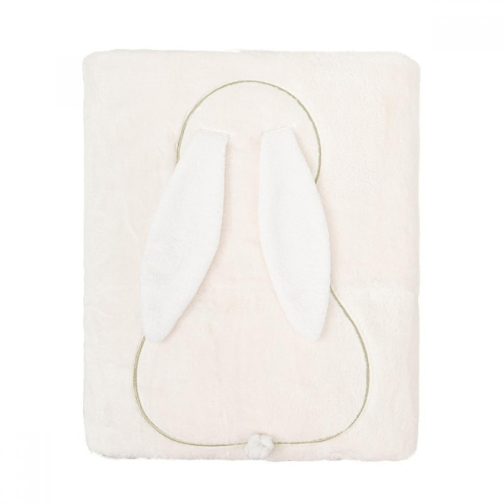 Bimbidreams Κουβέρτα Κούνιας Bunny Microline Μέντα 110x140εκ (859000VM)