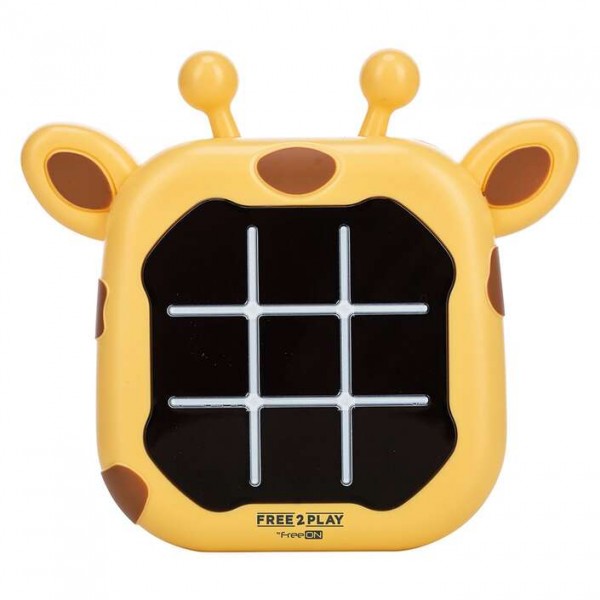 Free2Play Παιχνίδι Τρίλιζα Tic Tac Toe 2 σε 1 Giraffe 36m+ (86588)