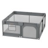 Bebestars Πάρκο για μωρά ορθογώνιο 150×150 Playzen Grey (880-100) Bebestars Πάρκο για μωρά ορθογώνιο 150×150 Playzen Grey (880-100)