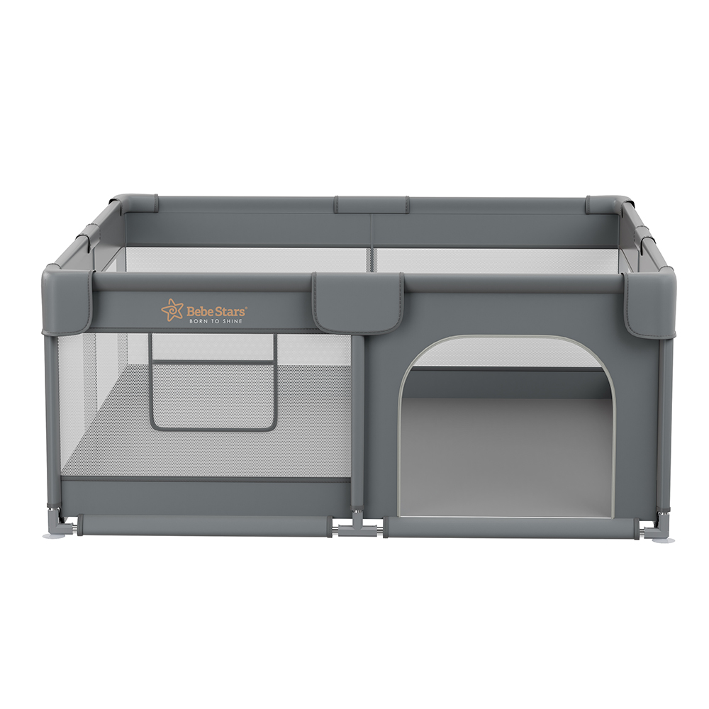 Bebestars Πάρκο για μωρά ορθογώνιο 150×150 Playzen Grey (880-100) Bebestars Πάρκο για μωρά ορθογώνιο 150×150 Playzen Grey (880-100)