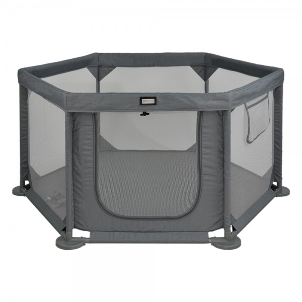 Bebestars Παρκοκρέβατο Πολύγωνο Cool Grey (889-186) Bebestars Παρκοκρέβατο Πολύγωνο Cool Grey (889-186)