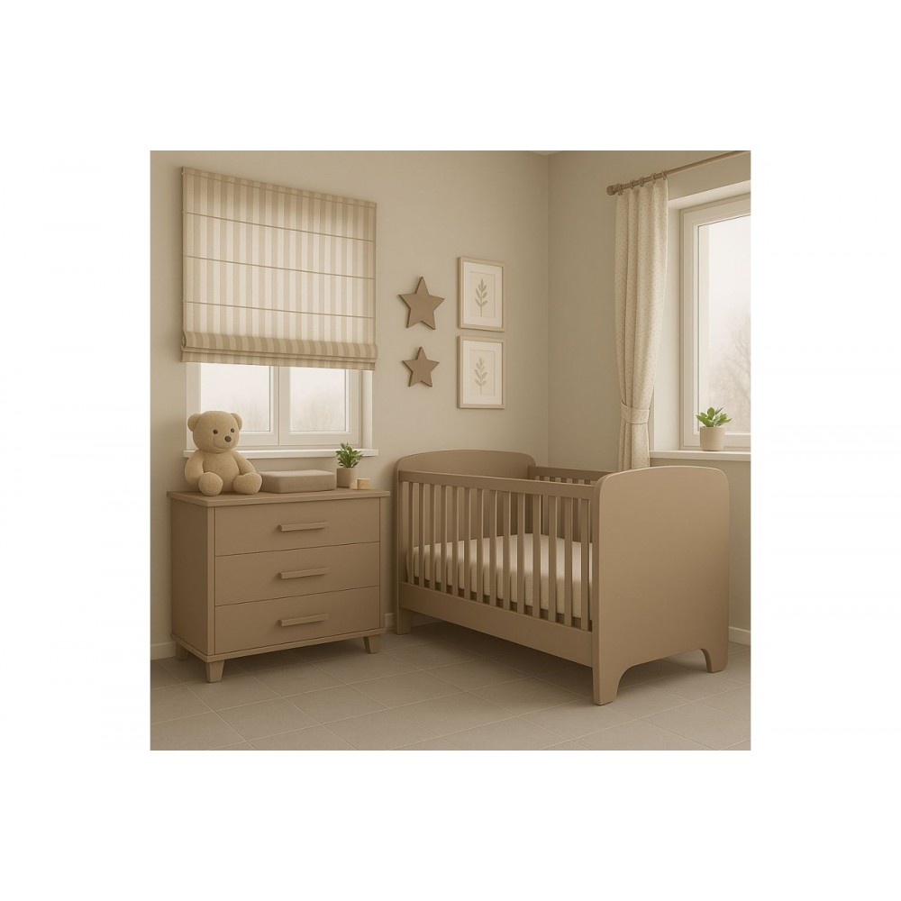 Asterias Bebe Προεφηβικό Κρεββατάκι Evelina Cappuccino 82x147x93cm (92933) Asterias Bebe Προεφηβικό Κρεββατάκι Evelina Cappuccino 82x147x93cm (92933)