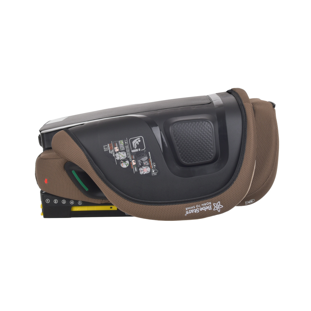 Bebestars Κάθισμα Αυτοκινήτου Flexy Isofix i-Size Coffee (934-182)