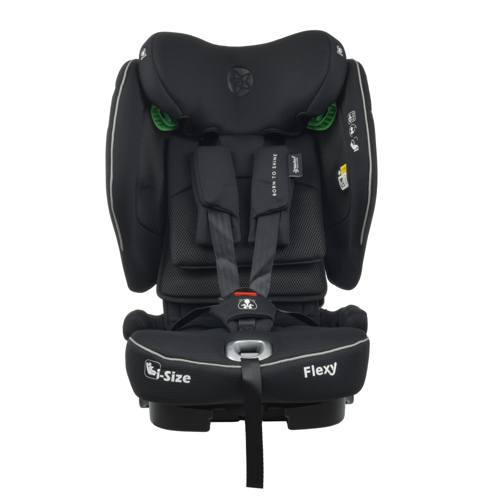 Bebestars Κάθισμα Αυτοκινήτου Flexy Isofix i-Size Black (934-188)
