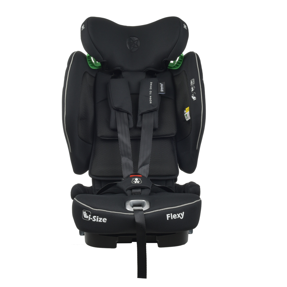 Bebestars Κάθισμα Αυτοκινήτου Flexy Isofix i-Size Black (934-188)