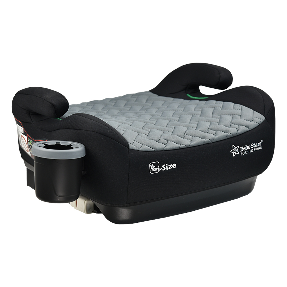 Bebestars Κάθισμα Αυτοκινήτου Booster Isofix i-Size Grey (954-186) Bebestars Κάθισμα Αυτοκινήτου Booster Isofix i-Size Grey (954-186)