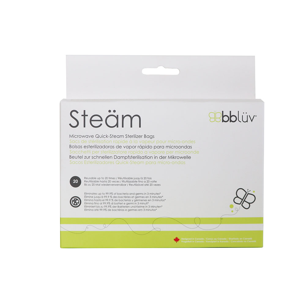 Bbluv Steam Σακούλες Αποστείρωσης για Φούρνο Μικροκυμάτων (B0181) Bbluv Steam Σακούλες Αποστείρωσης για Φούρνο Μικροκυμάτων (B0181)