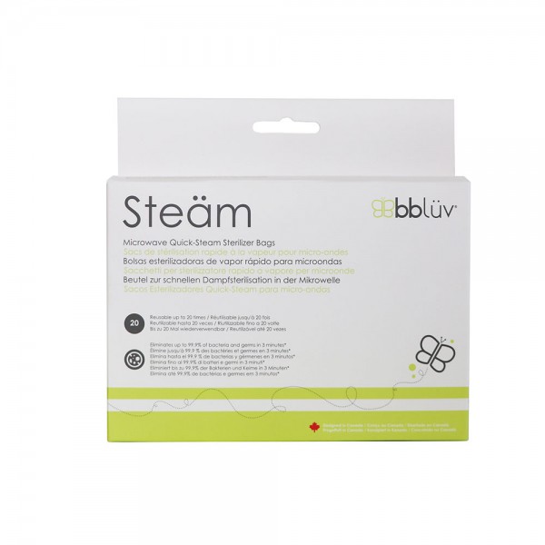 Bbluv Steam Σακούλες Αποστείρωσης για Φούρνο Μικροκυμάτων (B0181) Bbluv Steam Σακούλες Αποστείρωσης για Φούρνο Μικροκυμάτων (B0181)