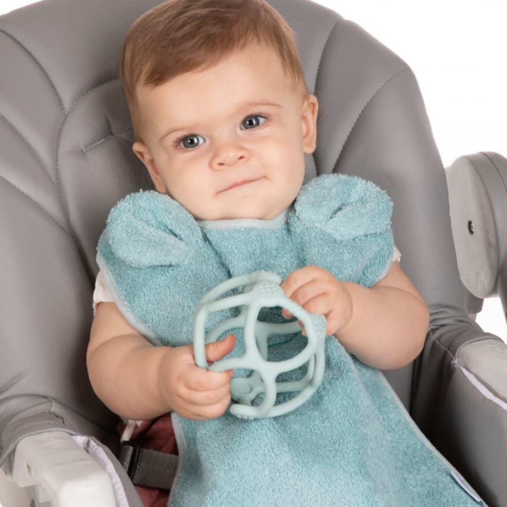 Bo Jungle: Μασητικό από μαλακή σιλικόνη σε σχήμα μπάλας-Μπλε (BJ-B910410)