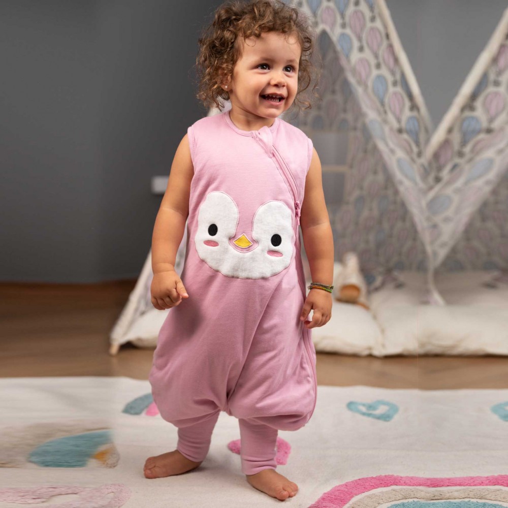 BabyBliss - BlissJump: Χειμωνιάτικος Υπνόσακος με ποδαράκια 2.5 tog "Penguin Pink" (BLISS-JMP-0004) BabyBliss - BlissJump: Χειμωνιάτικος Υπνόσακος με ποδαράκια 2.5 tog "Penguin Pink" (BLISS-JMP-0004)