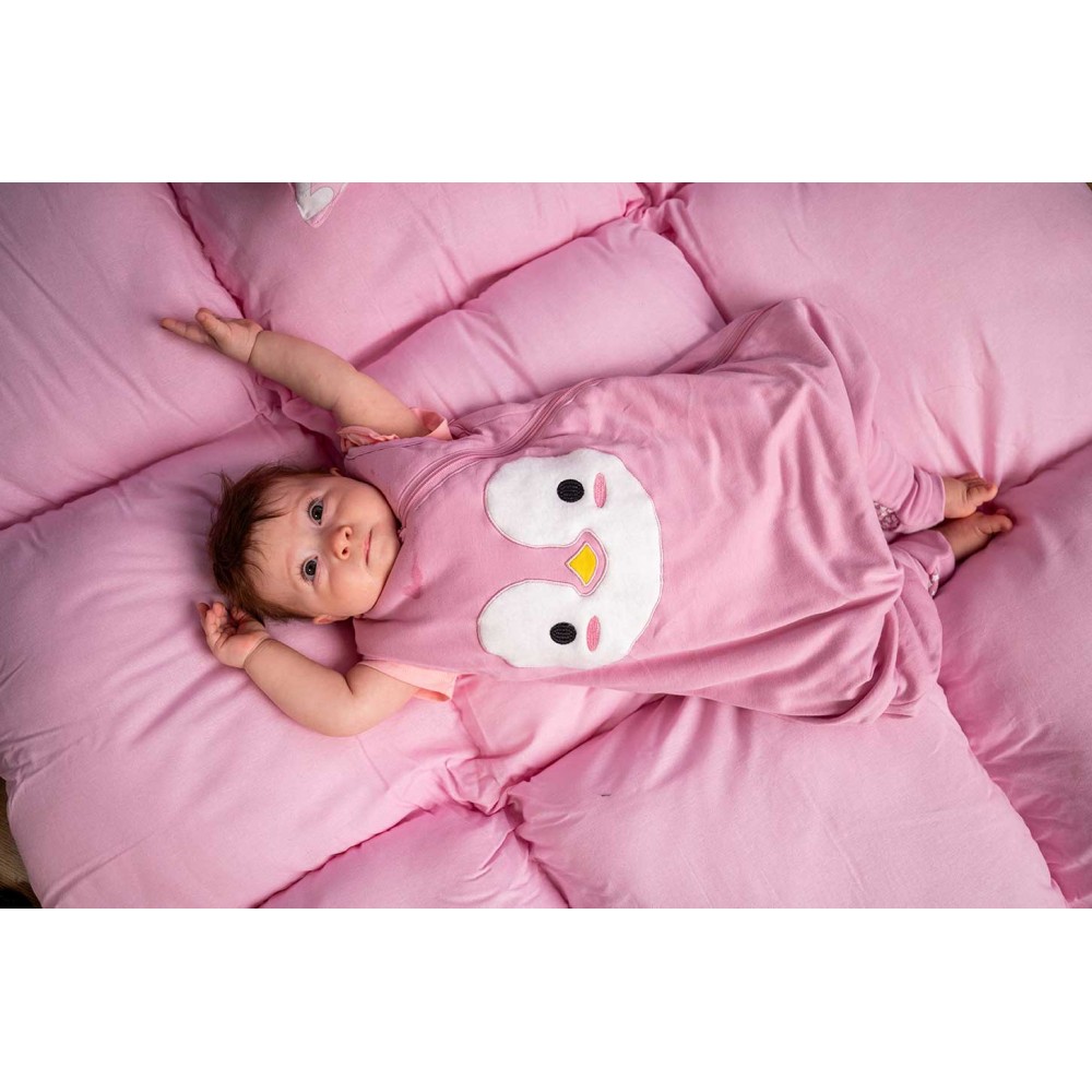 BabyBliss - BlissJump: Χειμωνιάτικος Υπνόσακος με ποδαράκια 2.5 tog "Penguin Pink" (BLISS-JMP-0004) BabyBliss - BlissJump: Χειμωνιάτικος Υπνόσακος με ποδαράκια 2.5 tog "Penguin Pink" (BLISS-JMP-0004)