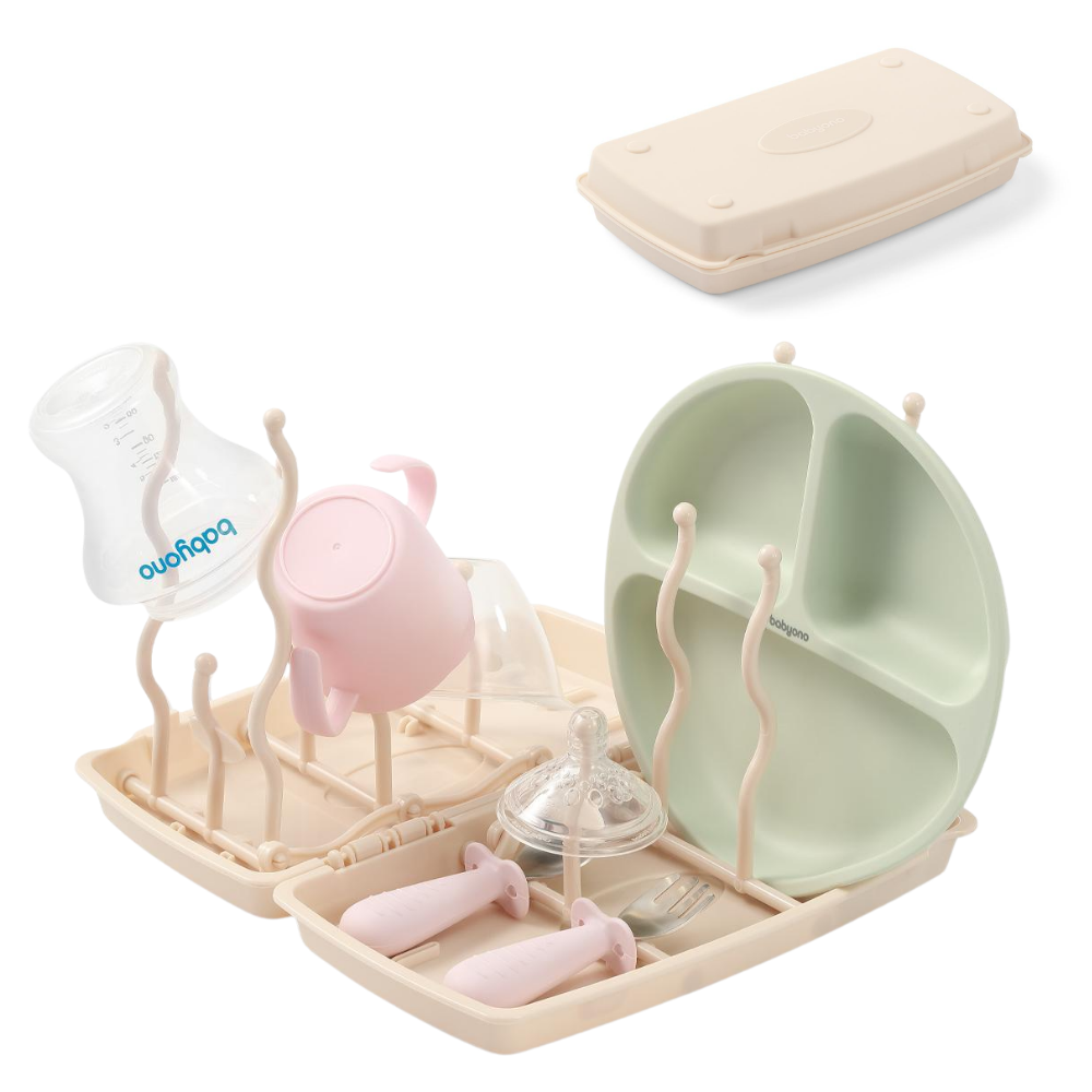 BabyOno: Στεγνωτήριο σκευών Beige (BN1071/03)
